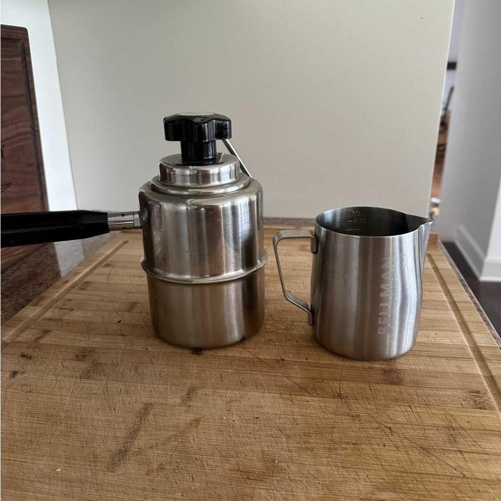 Belleman milk steamer